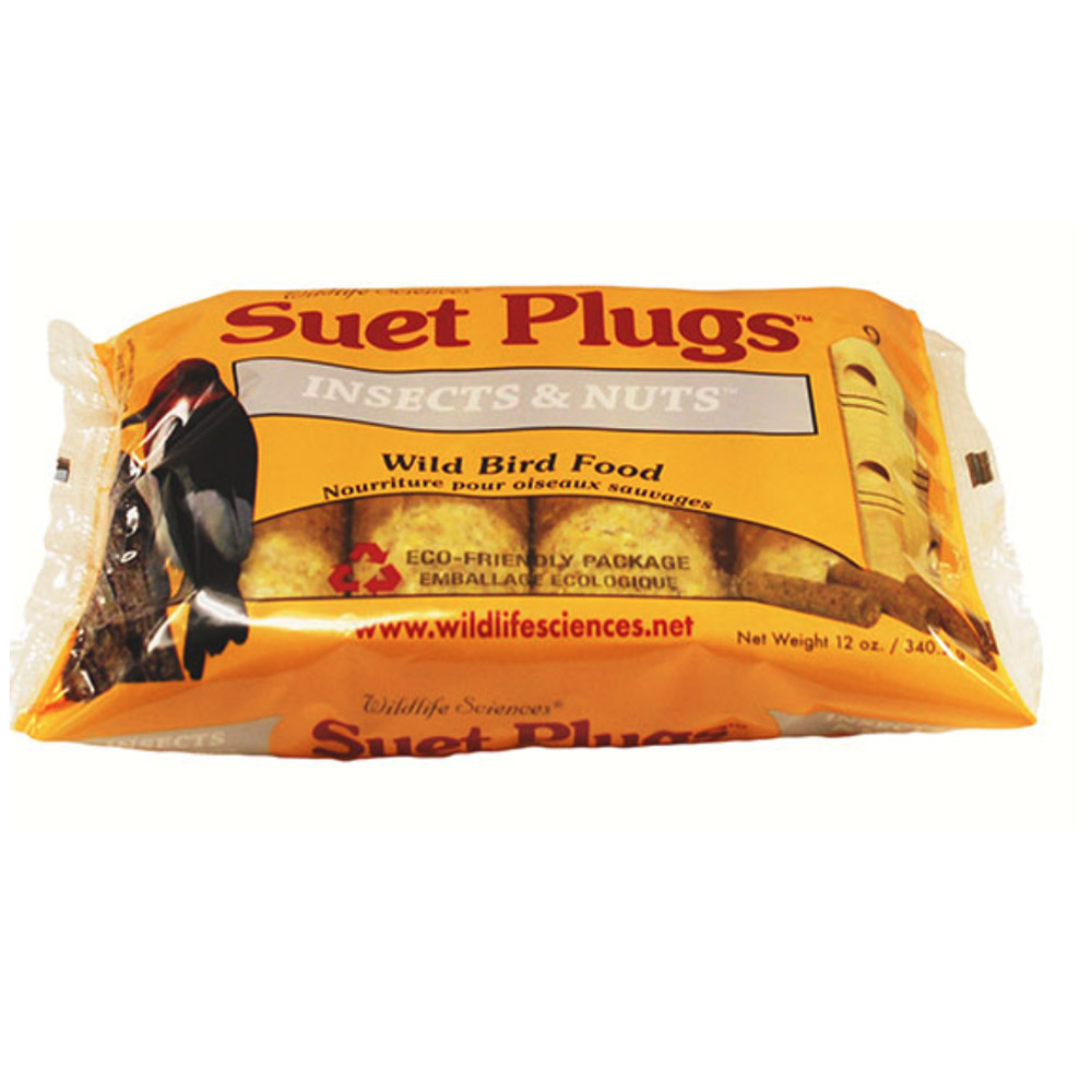 Insects & Nuts Suet Plugs 12OZ
